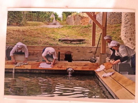 Pique nique au lavoir