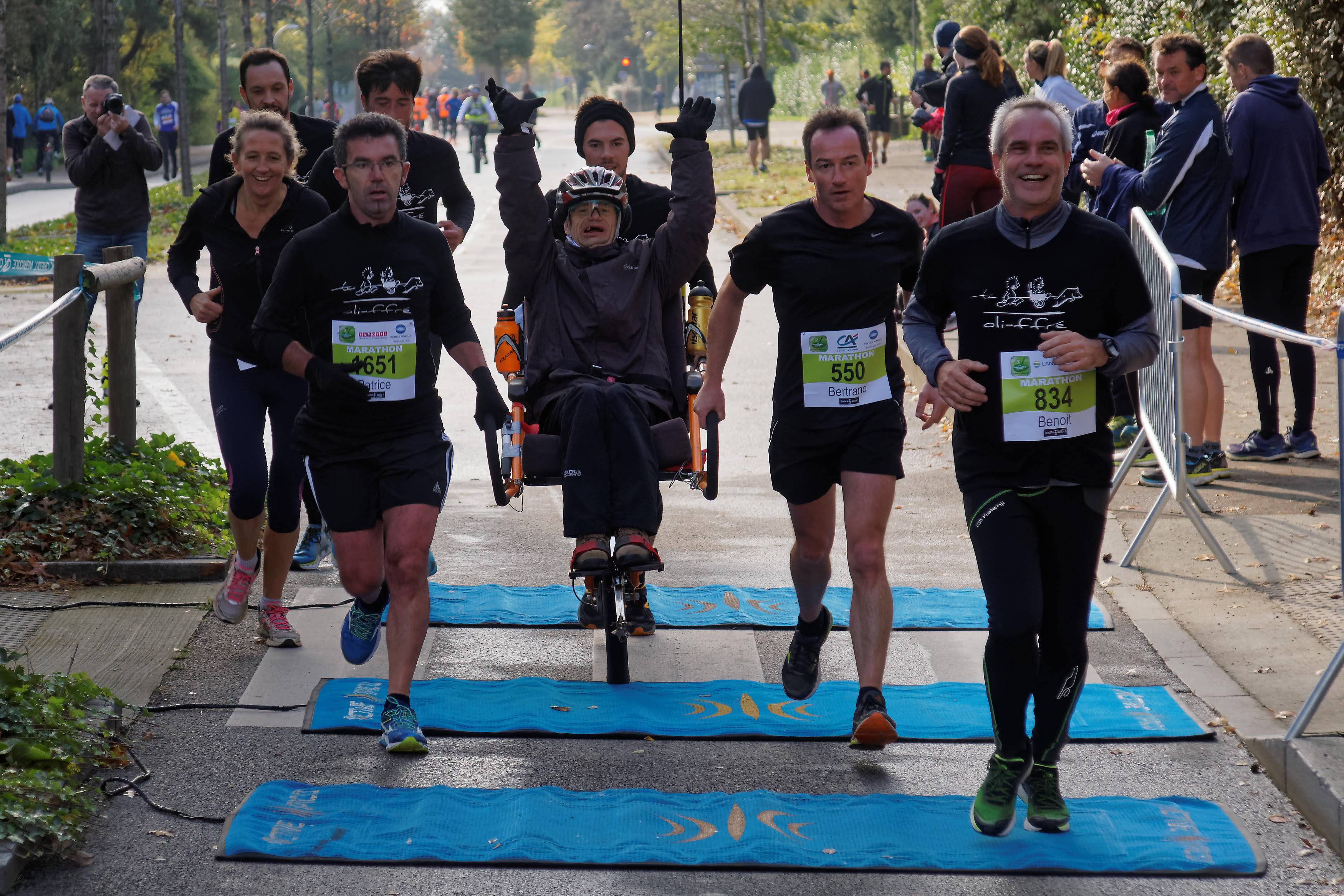 Anaïs : participation d’un résident au « Marathon Vert » de Rennes