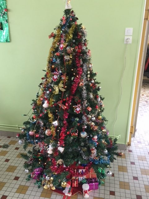 Déjeuner de Noël à la cantine