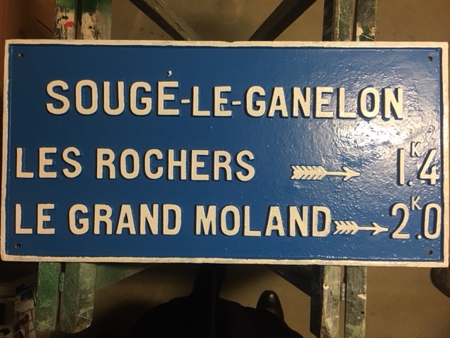 Restauration de 2 plaques de cocher