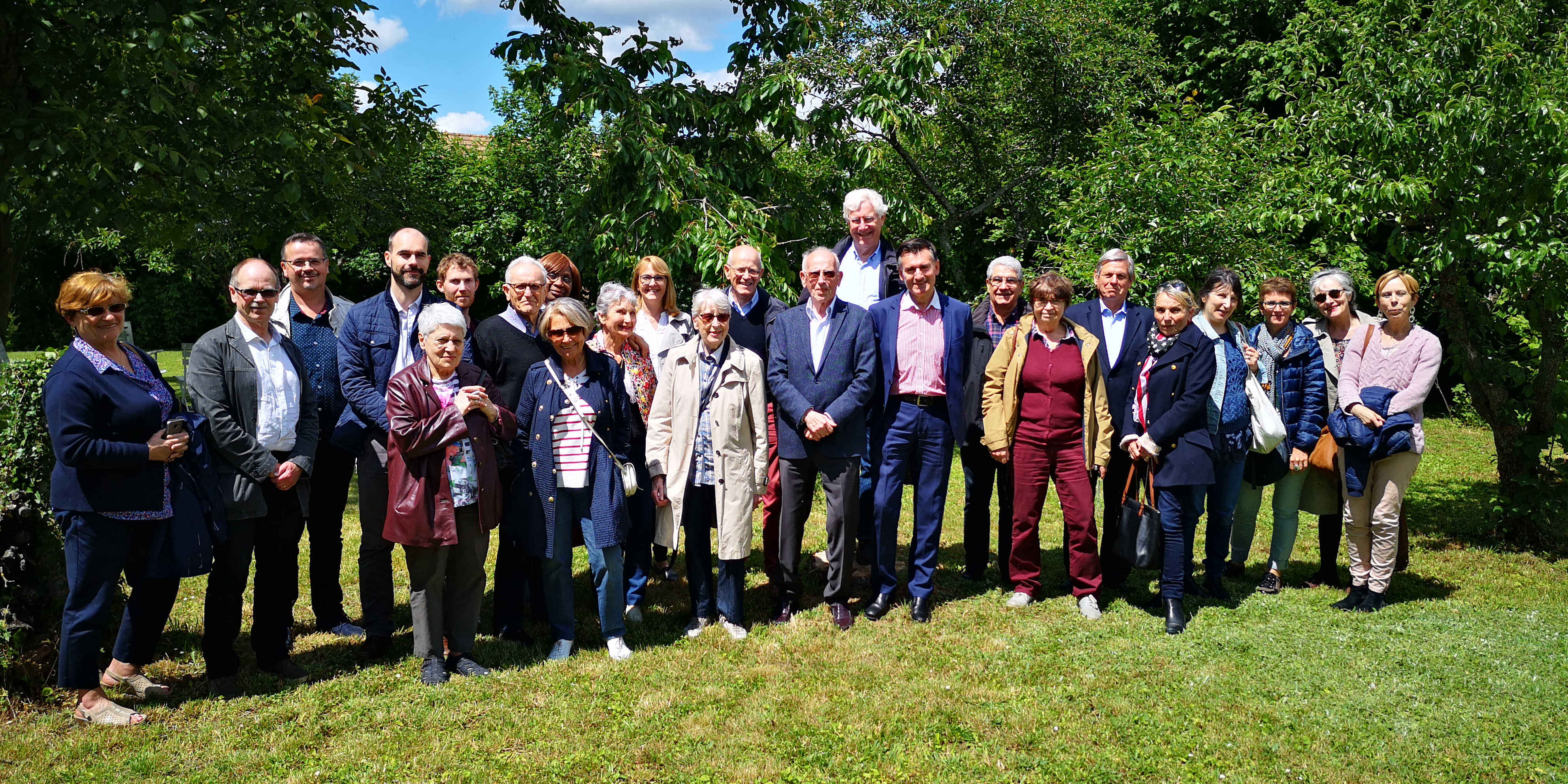 Visite du Conseil d’administration de l’association Les Jours Heureux