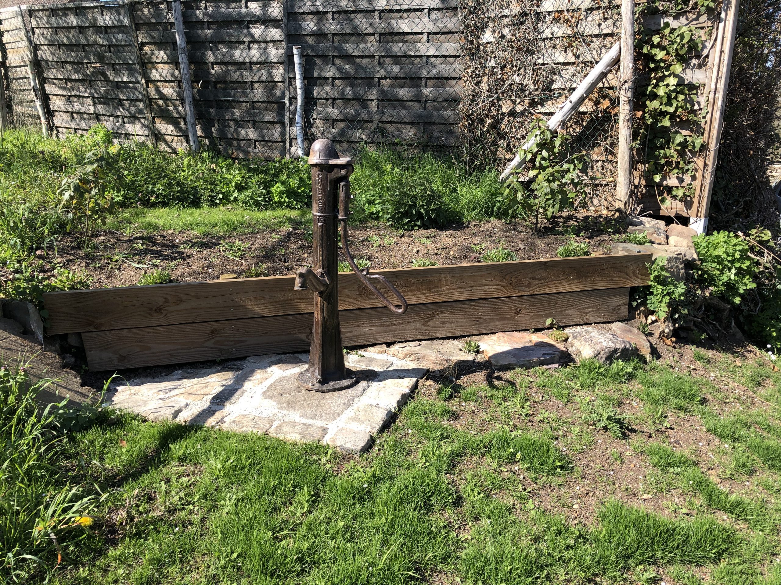 Restauration de la pompe à eau du Gué Ory